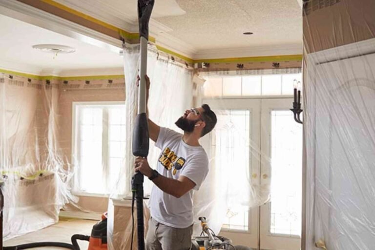 Popcorn Ceiling Removal in Baton Rouge LA 